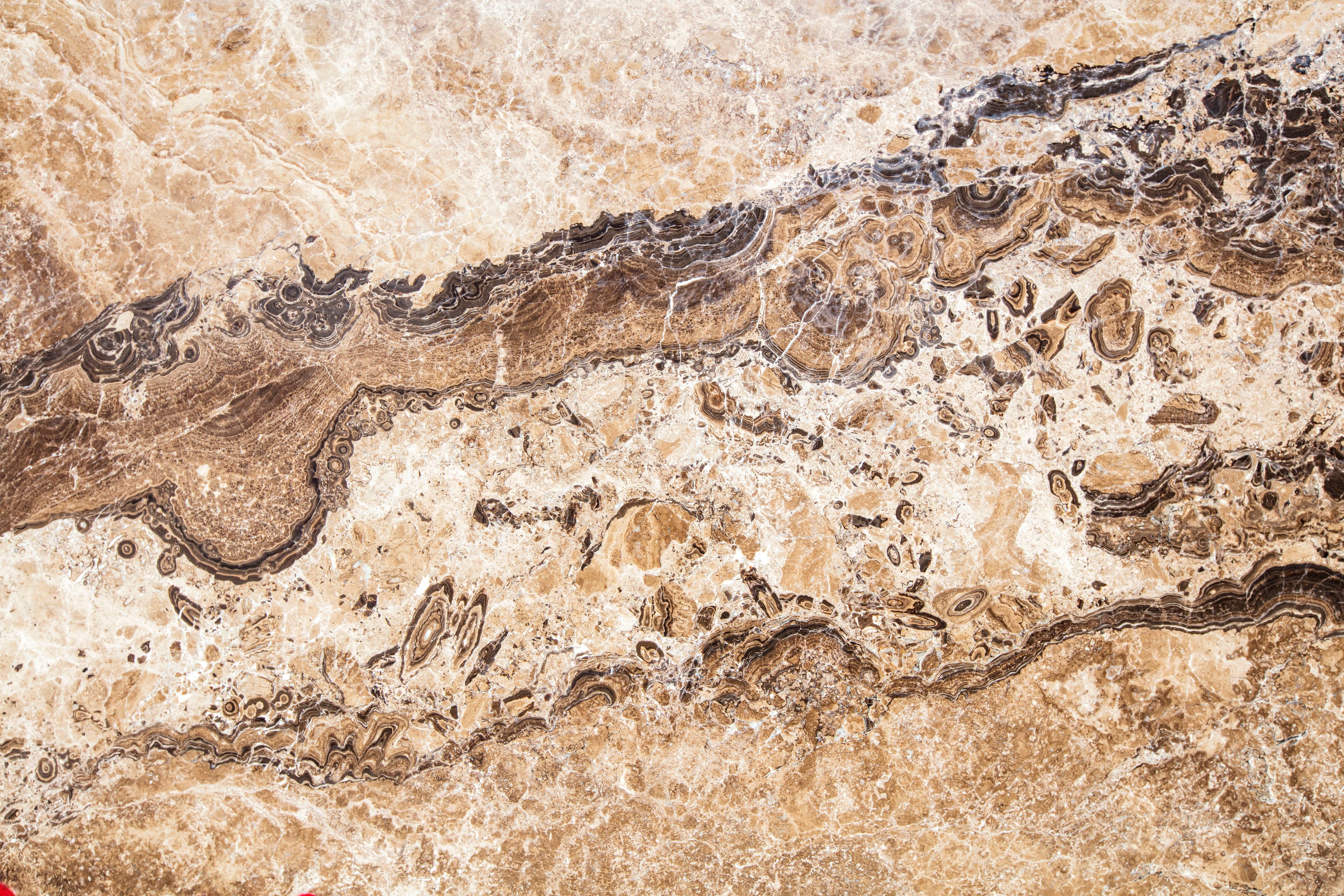 Noce Travertine stone texture