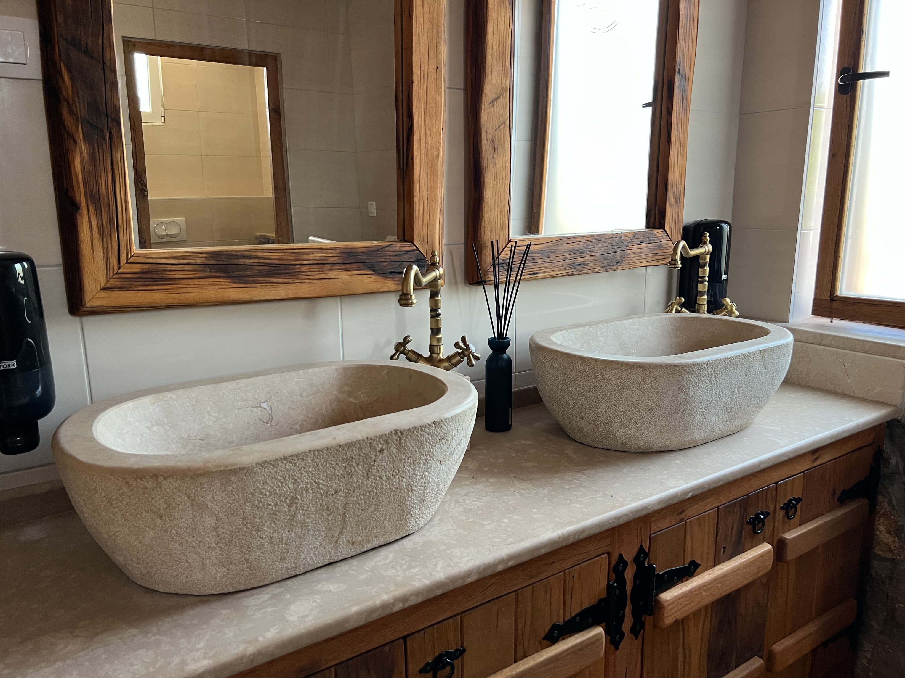 Carved Stone Basins